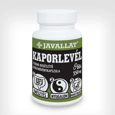 Javallat Kaporlevél kapszula, 60db