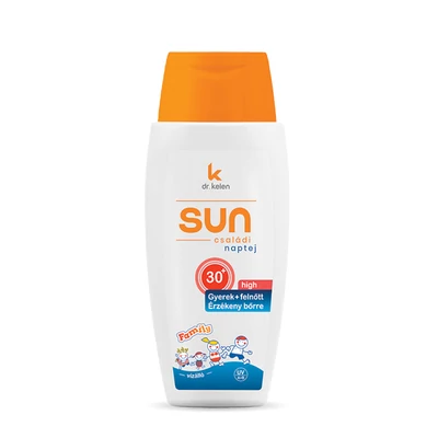 Dr.Kelen SUN F30+ családi naptej 150ml