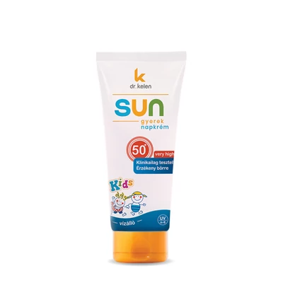 Dr.Kelen SUN F50+ gyerek napkrém 100ml