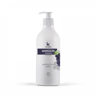 Dr.Kelen vitalizáló masszázstej, szőlőmagos, 500ml