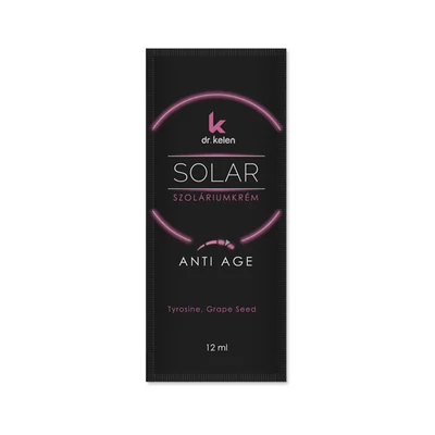 Dr.Kelen Solar Anti-age szolárium krém 12ml