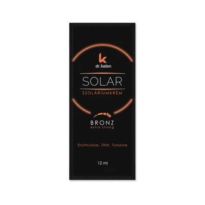 Dr.Kelen Solar Bronz 2in1 szolárium krém, 12ml