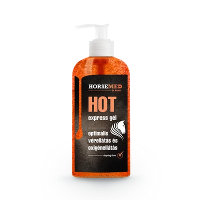 Dr.Kelen HorseMed HOT express bemelegítő gél, 500ml