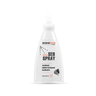 Dr.Kelen HorseMed SOS sebspray lovaknak, 150ml