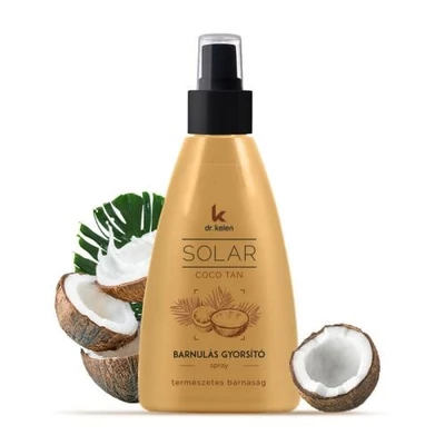 Dr.Kelen Solar Coco Tan barnulásgyorsító spray, 150ml