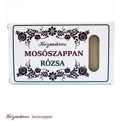 Kézműves mosószappan, rózsa, 130g