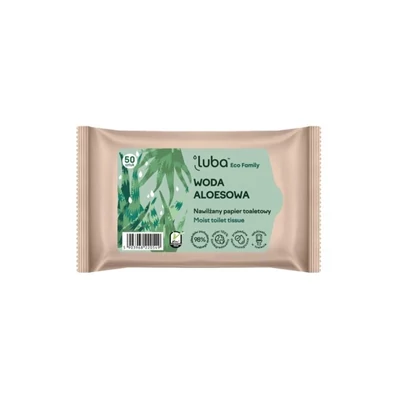 Luba nedves wc papír, aloe vera, 50db