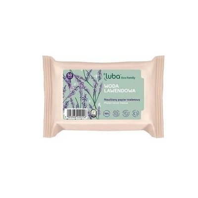 Luba nedves wc papír, levendula, 50db