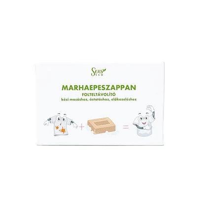 SensEco folttisztító szappan tömb, marhaepés, 140g