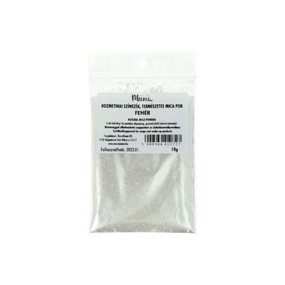 Mosómami mica por, fehér, 10g