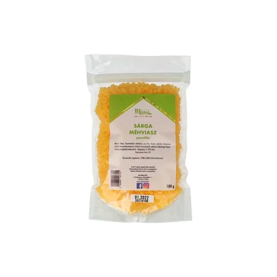 Mosómami méhviasz pasztilla, sárga, 100g