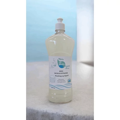 Senseco Crystal Green kézi mosogatószer, illat- és színezékmentes, 1l