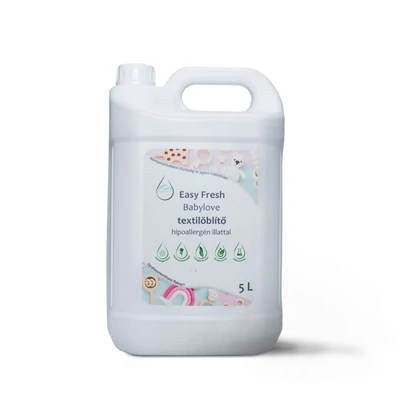 Easy Fresh öblítő, BabyLove, hipoallergén illattal, 5l