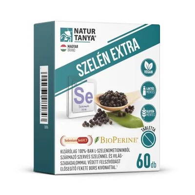 Natur Tanya szelén extra tabletta, 60db
