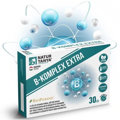 Natur Tanya B-komplex extra tabletta, 30db