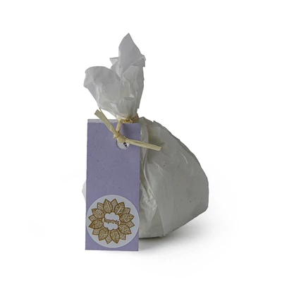 Napvirág fürdőgolyó (fürdőbomba), levendula, 90g