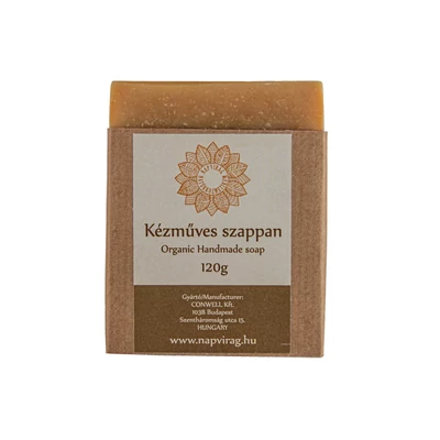 Napvirág natúr szappan Édes napsugár mézzel és fahéjjal 120g