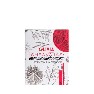 Olivia Natural intim mosakodó szappan, 90g