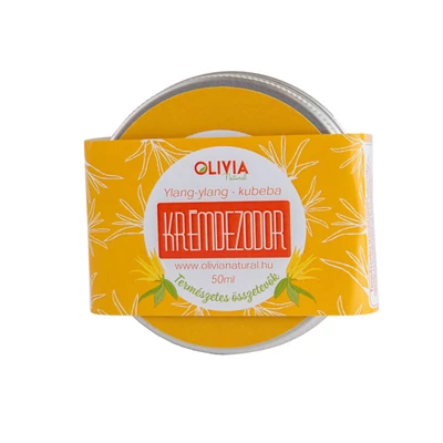 Olivia Natural krémdezodor, ylang-ylang&kubeba, 50ml