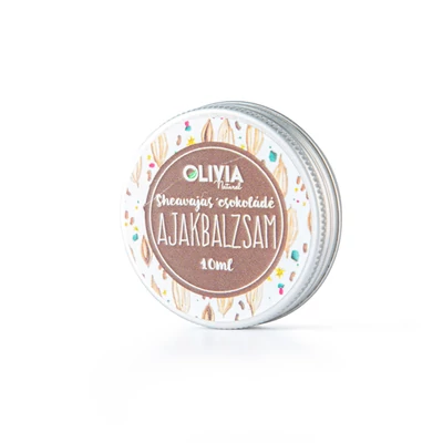 Olivia Natural ajakápoló ajakbalzsam, csokoládé, 10ml
