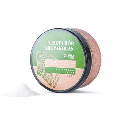 Olivia Natural tiszta bőr arcpakolás, 100ml
