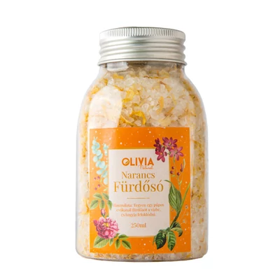 Olivia Natural fürdősó, narancs, 250ml