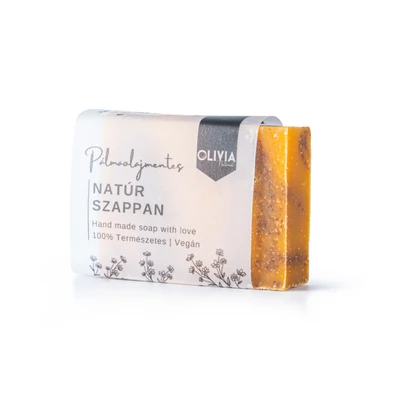 Olivia Natural pálmaolajmentes natúr szappan kávé-narancs 90g