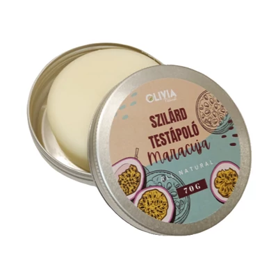 Olivia Natural szilárd testápoló, maracuja, 70g