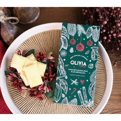 Olivia Natural fürdőcsokoládé habos karácsony 130g