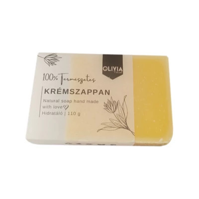 Olivia Natural krémszappan, bazsalikom-mandarin, 100g