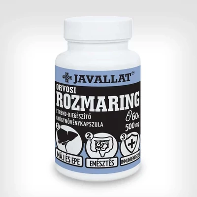 Javallat Orvosi Rozmaring kapszula, 60db