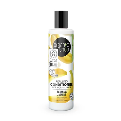 Organic Shop balzsam tápláló banán és jázmin 280ml