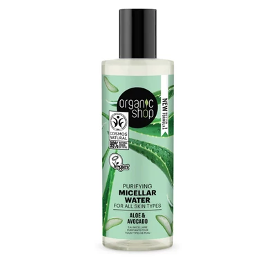 Organic Shop micellás víz aloe vera és avokádó 150ml