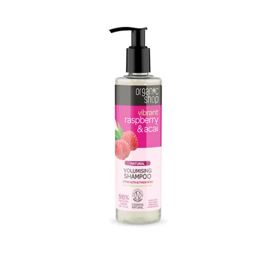 Organic Shop sampon dúsító málna és acai bogyó 280ml