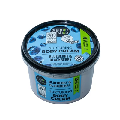 Organic Shop testápoló kényeztető áfonya és szeder 250ml