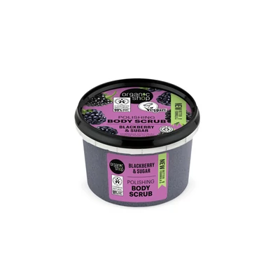 Organic Shop cukros testradír szeder polishing 250ml