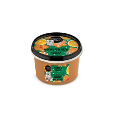 Organic Shop mézeskalácsos testradír gyömbérrel és naranccsal 250ml