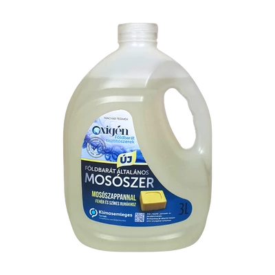 Oxigén földbarát mosószer mosószappannal, 3l