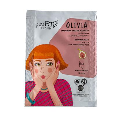 PuroBIO Olivia poralapú lehúzható arcmaszk fügével 13g