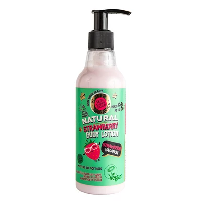 Planeta Organica testápoló, eper, "Epres vakáció", 250ml