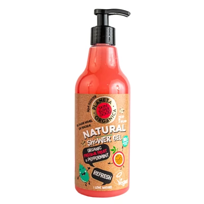 Skin Super Good tusfürdő, passionfruit és vad menta, Refresh, 500ml