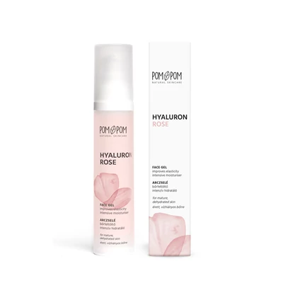 Pompom Hyaluron Rose arczselé 50ml