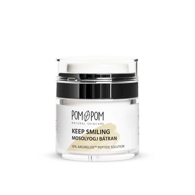 Pompom Mosolyogj bátran botox hatású arckrém, 30ml
