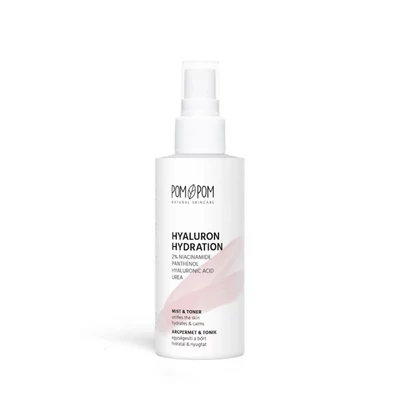 Pompom Hyaluron Hydration arcpermet és tonik 100ml