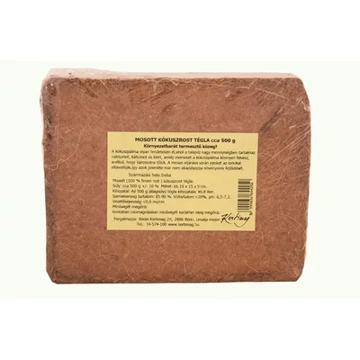 Rédei kókuszrost tégla, cca 500g