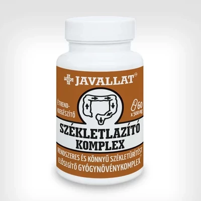 Javallat Székletlazító komplex kapszula, 60db