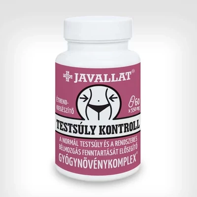 Javallat testsúly kontroll kapszula, 60db