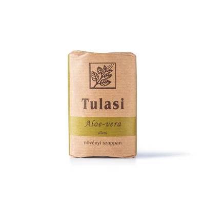 Tulasi ovális szappan, aloe vera, 100g