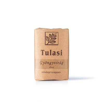 Tulasi ovális szappan, gyöngyvirág, 100g