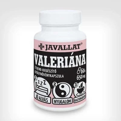 Javallat valeriána kapszula, 60db